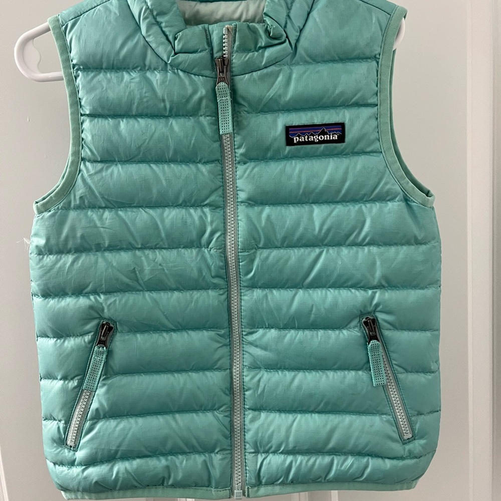 Patagonia Kids' Teal Puffer Vest